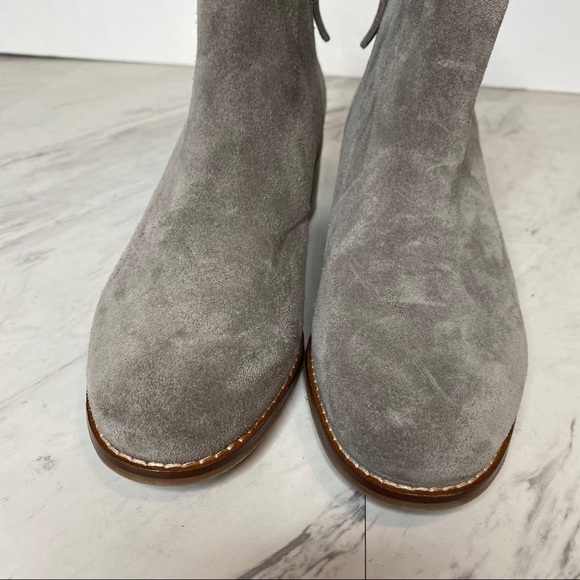 New! Cole Haan Haidyn Suede Buckle Gray Boot 8 1/2 - Picture 11 of 13